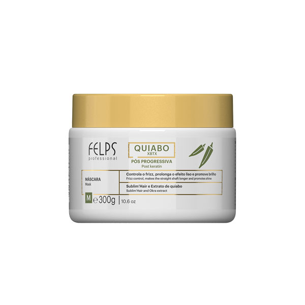 QUIABO OKRA POST KERATIN MASK 300G